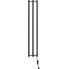 Mexen Pino radiateur électrique avec supports pour serviettes 1405 x 242 mm, 200 W, noir - W301-1405-242-00-70