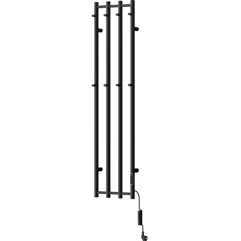 Mexen Pino radiateur électrique avec porte-serviettes 1405 x 347 mm, 250 W, noir - W301-1405-347-00-70