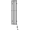 Mexen Pino radiateur électrique avec porte-serviettes 1405 x 347 mm, 250 W, noir - W301-1405-347-00-70