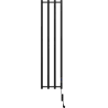 Mexen Pino radiateur électrique avec porte-serviettes 1405 x 347 mm, 250 W, noir - W301-1405-347-00-70
