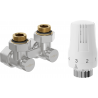 Mexen G01 ensemble thermostatique à deux tubes DN50, angle 1/2"x16 mm, nickel - W911-016-918-01