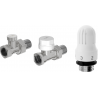 Mexen G04 ensemble thermostatique droit, nickel - W914-012-948-01