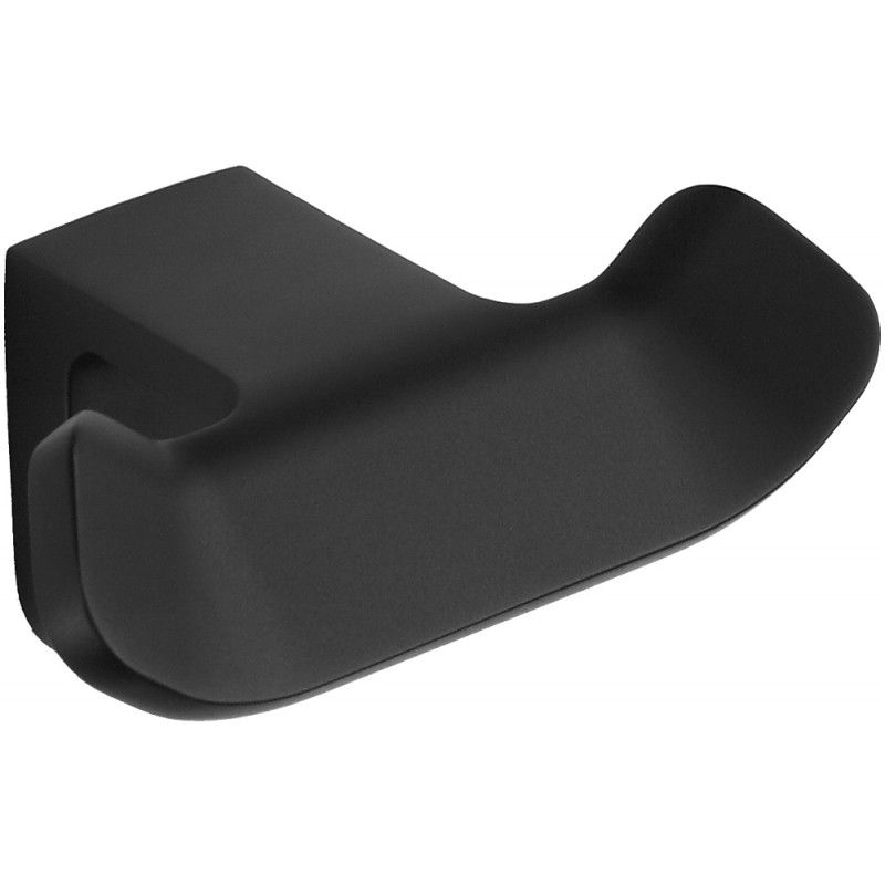 Mexen Lea crochet porte-serviettes double, Noir - 7026035-70