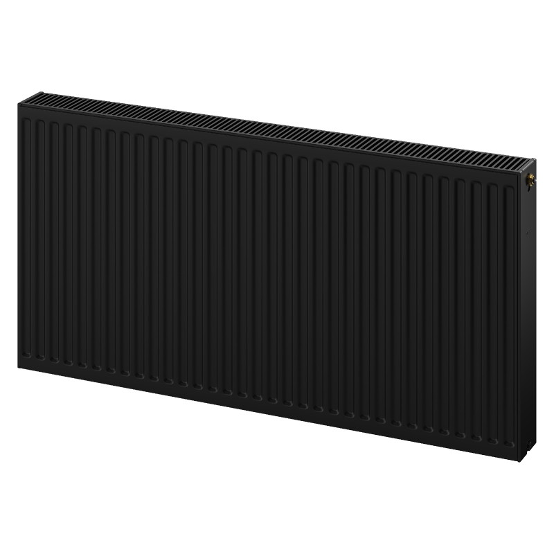 Mexen CC22 radiateur plat 500 x 1000 mm, raccordement inférieur central, 1425 W, noir - W6C22-050-100-70