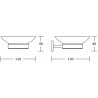 Mexen Lea Porte-savon, Chrome - 7026039-00