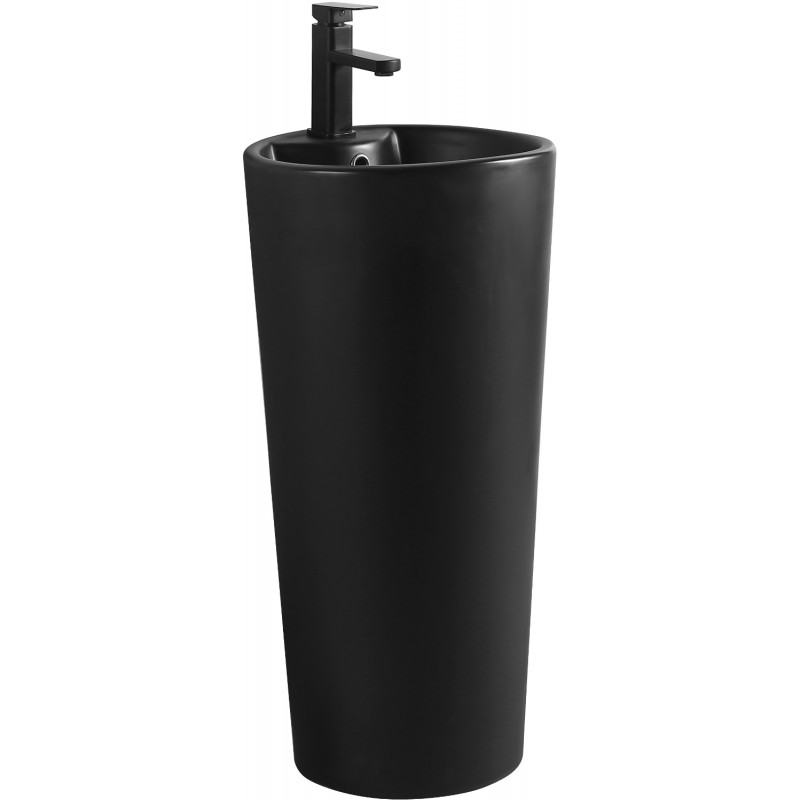 Mexen Rena lavabo autoportant 40 x 40 cm, noir mat - 26014070