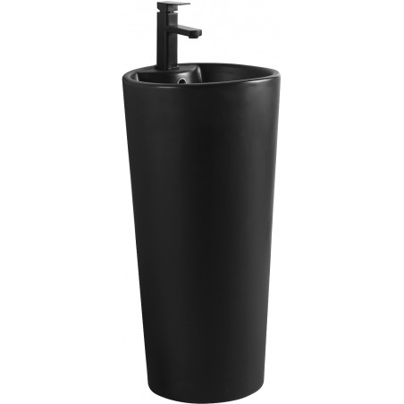 Mexen Rena lavabo autoportant 40 x 40 cm, noir mat - 26014070