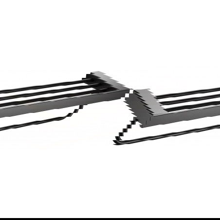 Mexen Pavo étagère pour serviettes, Noir - 7030420-70