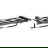 Mexen Pavo étagère pour serviettes, Noir - 7030420-70