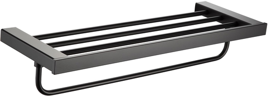 Mexen Pavo étagère pour serviettes, Noir - 7030420-70