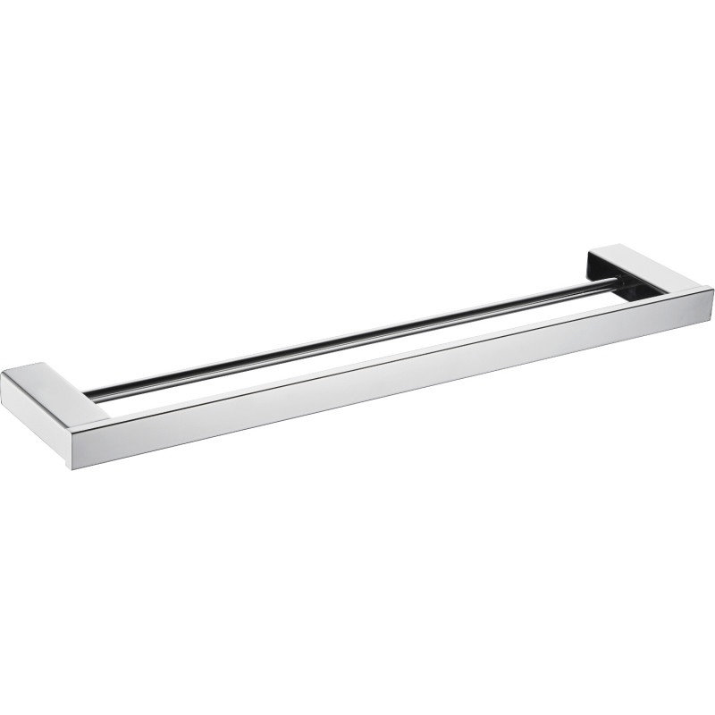 Mexen Pavo double porte-serviettes, Chrome - 7030425-00