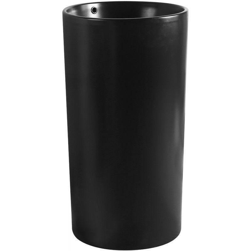 Mexen Nerda lavabo autoportant 46 x 46 cm, noir mat - 26084670