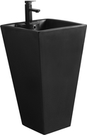 Mexen Pia lavabo autoportant 47 x 47 cm, noir mat - 26104770