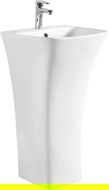 Mexen Nel lavabo autoportant 44 x 43 cm, blanc - 26134500