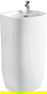 Mexen Irma lavabo autoportant 50 x 46 cm, blanc - 26145100