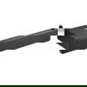 Mexen Pavo support pour papier toilette, noir - 7030433-70