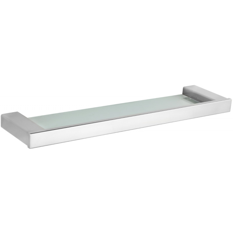 Mexen Pavo étagère murale en verre, Chrome - 7030437-00
