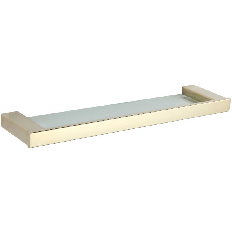 Mexen Pavo étagère murale en verre, Or - 7030437-50
