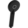 Mexen R-40 pommeau de douche 3 fonctions, noir - 79540-70