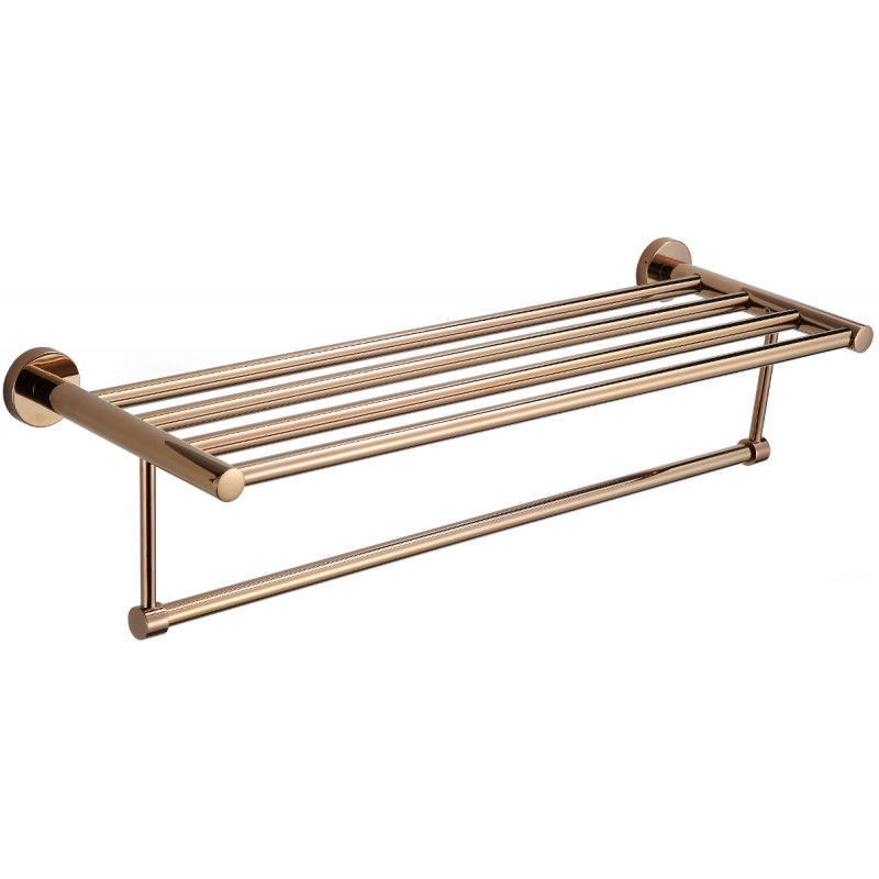 Mexen Remo étagère pour serviettes, Or rose - 7050720-60