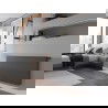 Radiateur Mexen Line CCL22 600 x 2000 mm, raccordement inférieur central, 3165 W, anthracite - W6C22L-060-200-66