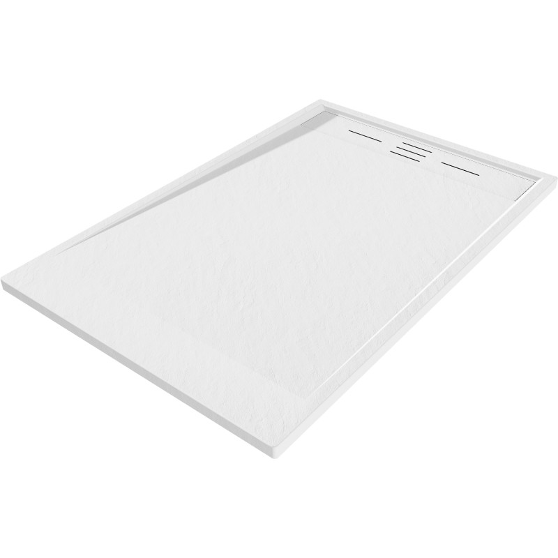 Mexen Amon receveur de douche rectangulaire SMC 100 x 70 cm, blanc - 4F107010