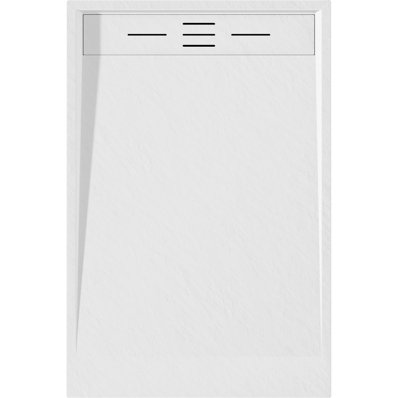 Mexen Amon receveur rectangulaire SMC 100 x 70 cm, blanc - 4F107010