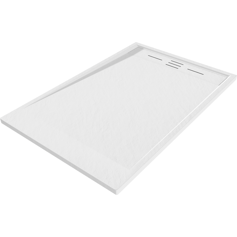 Mexen Amon receveur de douche rectangulaire SMC 130 x 80 cm, blanc - 4F108013