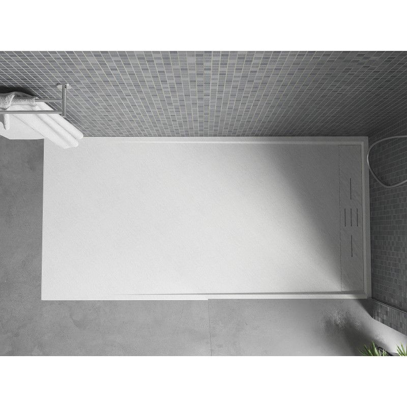 Mexen Amon bac à douche rectangulaire SMC 160 x 80 cm, blanc - 4F108016