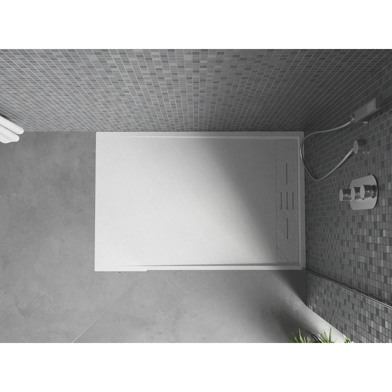 Mexen Amon receveur de douche rectangulaire SMC 120 x 90 cm, blanc - 4F109012