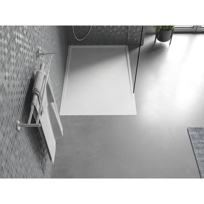 Mexen Amon receveur de douche rectangulaire SMC 120 x 90 cm, blanc - 4F109012