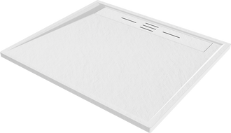 Mexen Amon receveur rectangulaire SMC 100 x 90 cm, blanc - 4F109010