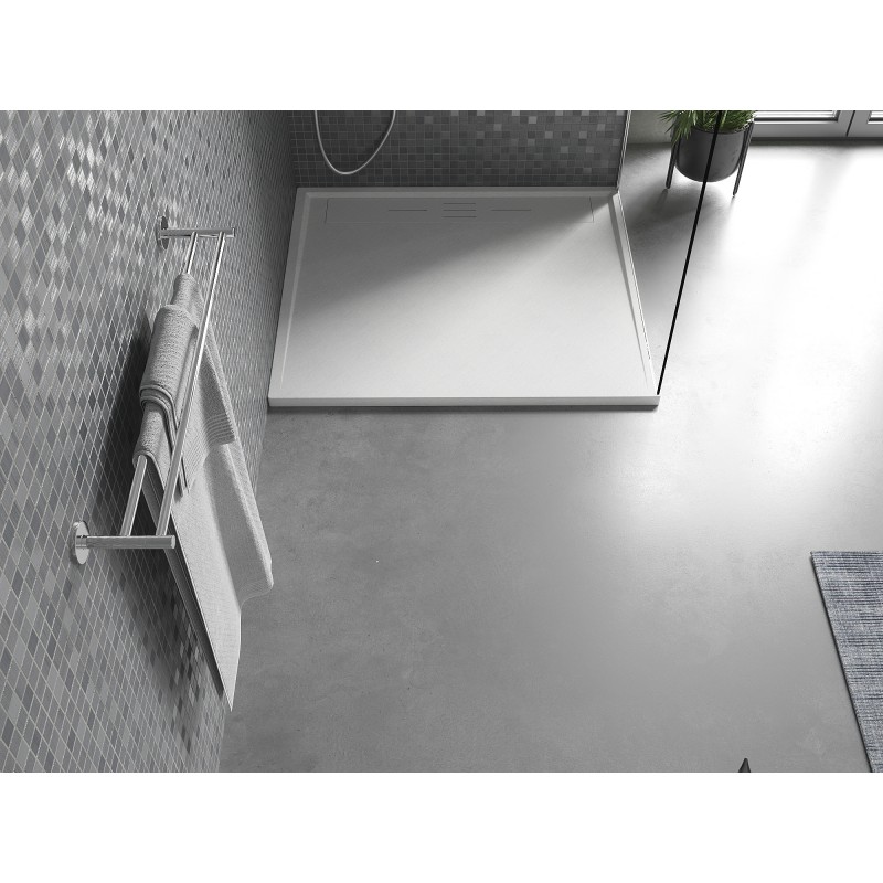 Mexen Amon receveur rectangulaire SMC 100 x 90 cm, blanc - 4F109010