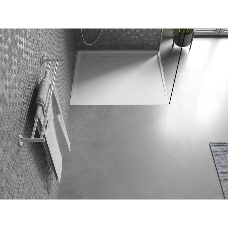 Mexen Amon receveur rectangulaire SMC 100 x 90 cm, blanc - 4F109010