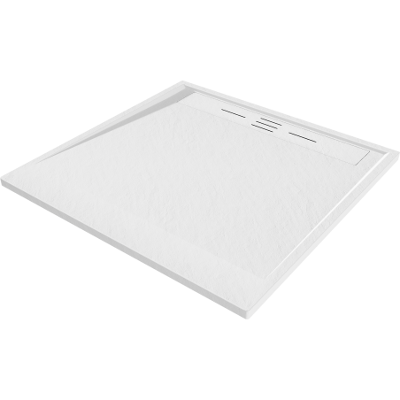 Mexen Amon bac carré SMC 100 x 100 cm, blanc - 4F101010
