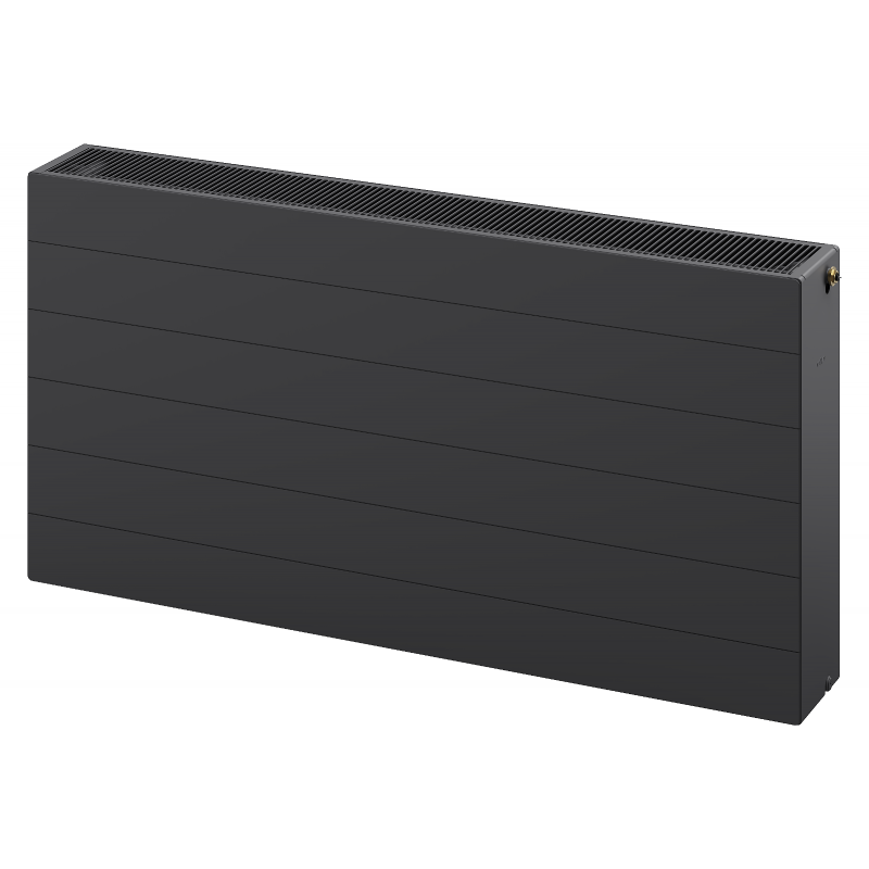 Mexen Line CCL33 radiateur plat 400 x 400 mm, raccordement inférieur central, 633 W, anthracite - W6C33L-040-040-66