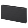 Mexen Line CCL33 radiateur plat 400 x 400 mm, raccordement inférieur central, 633 W, anthracite - W6C33L-040-040-66