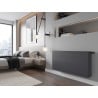 Radiateur plat Mexen Line CCL33 400 x 1000 mm, connexion inférieure centrale, 1581 W, anthracite - W6C33L-040-100-66