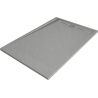 Bac à douche rectangulaire SMC 100 x 80 cm, gris - 4F618010