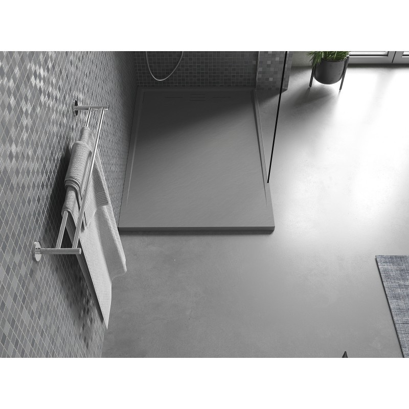 Mexen Amon receveur de douche rectangulaire SMC 120 x 80 cm, gris - 4F618012