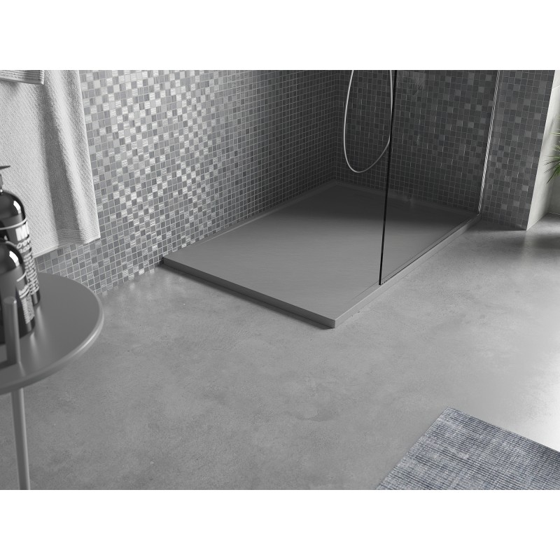 Mexen Amon receveur de douche rectangulaire SMC 120 x 80 cm, gris - 4F618012