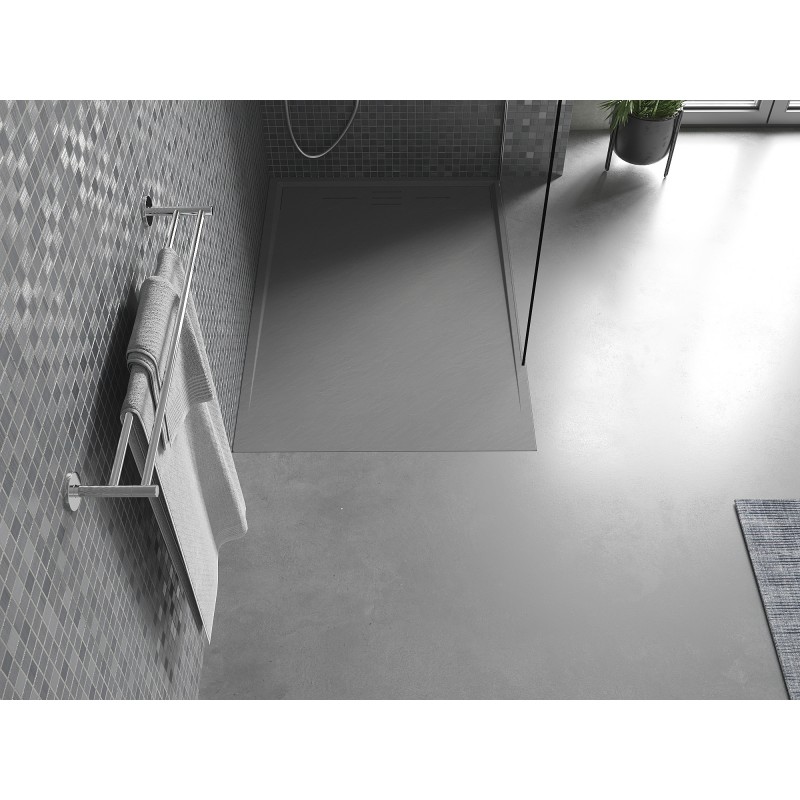 Mexen Amon receveur de douche rectangulaire SMC 120 x 80 cm, gris - 4F618012
