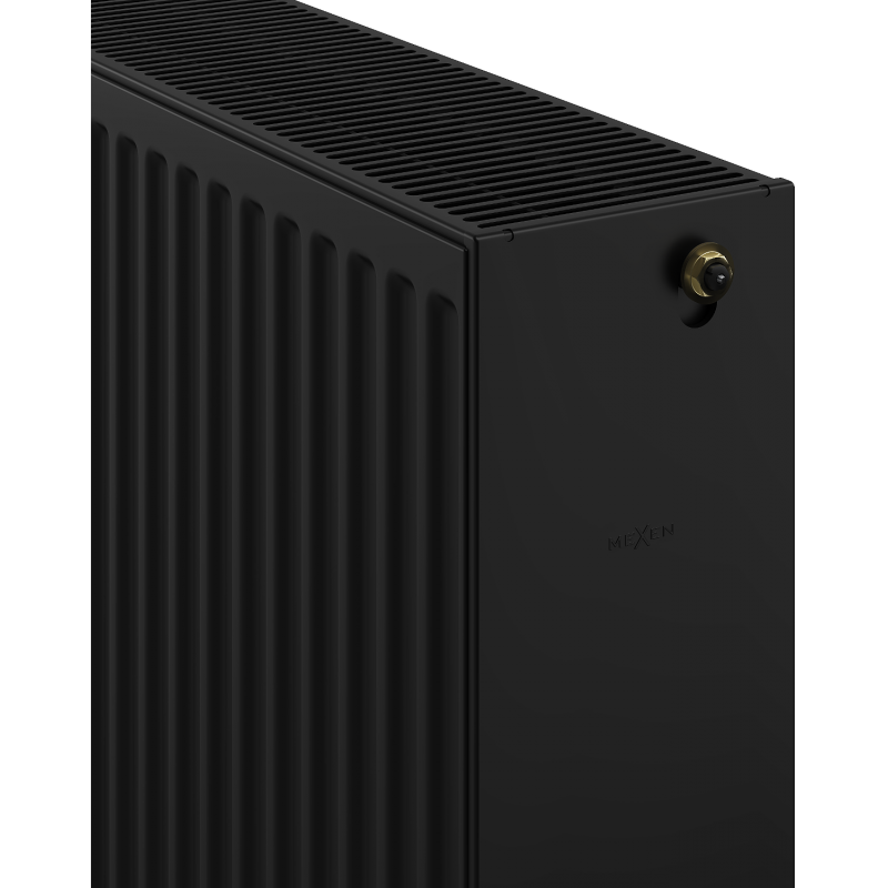 Mexen CC33 radiateur à panneau 900 x 2200 mm, raccordement inférieur central, 7001 W, noir - W6C33-090-220-70
