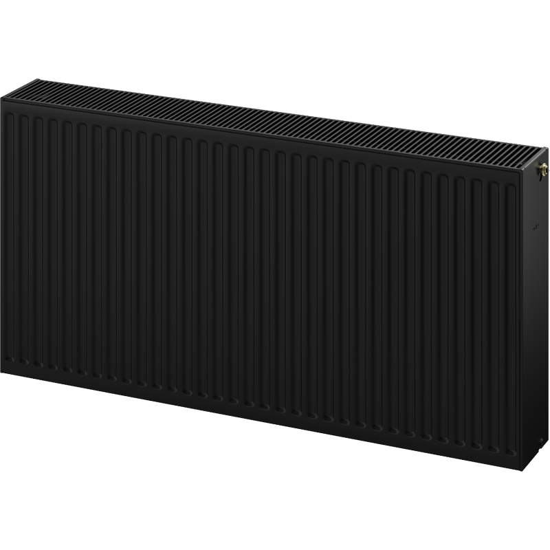 Mexen CC33 radiateur à panneau 900 x 2200 mm, raccordement inférieur central, 7001 W, noir - W6C33-090-220-70