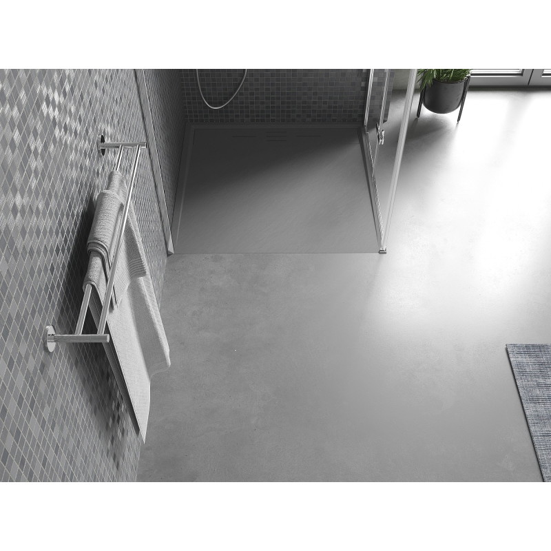 Mexen Amon receveur de douche carré SMC 80 x 80 cm, gris - 4F618080