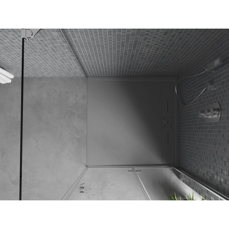 Mexen Amon receveur de douche carré SMC 90 x 90 cm, gris - 4F619090