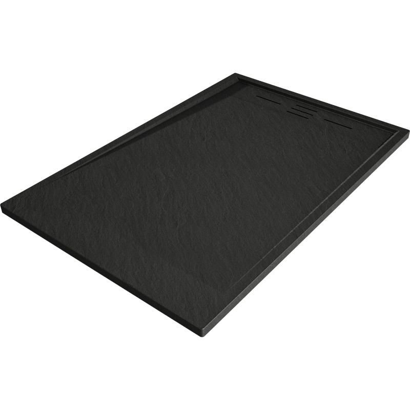 Mexen Amon receveur de douche rectangulaire SMC 100 x 70 cm, noir - 4F707010