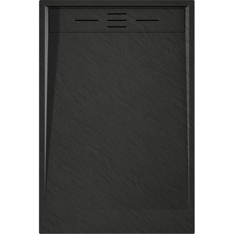 Mexen Amon receveur de douche rectangulaire SMC 100 x 70 cm, noir - 4F707010