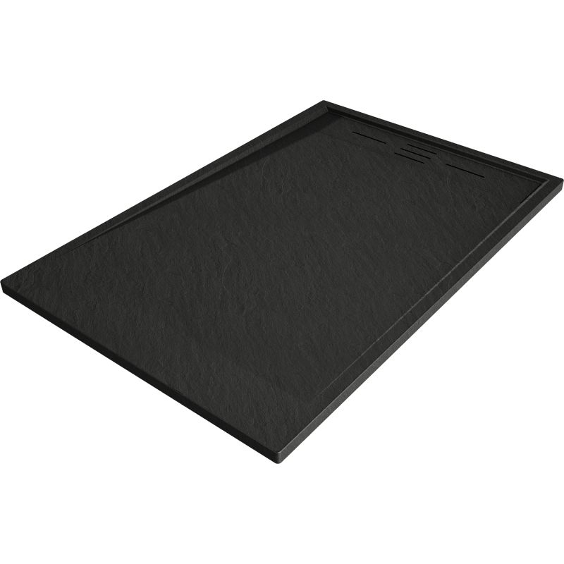 Mexen Amon receveur rectangulaire SMC 120 x 70 cm, noir - 4F707012