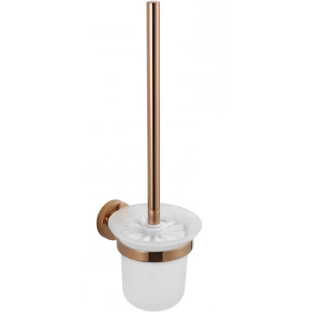 Mexen Remo brosse de toilette, or rose - 7050750-60